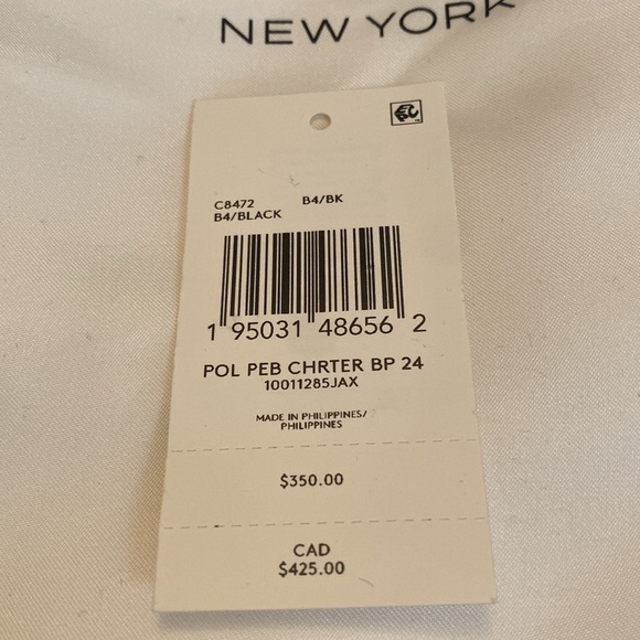 💰SOLD💰Coach Charter Backpack 24 Black Pebbled Leather - Picture 11 of 13